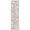 World Rug Gallery Contemporary Abstract Elegance Runner Rug 2'x7' Yellow 934YELLOW2X7 - alternate 4